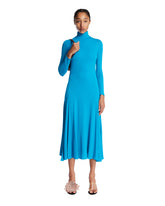 Light Blue Fluid Jersey Dress with Heart Detail - Women's dresses | PLP | Antonia