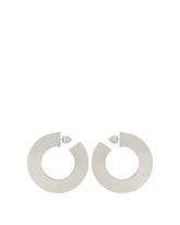 Silver Blade Hoop Earrings - Women's jewelry | PLP | Antonia