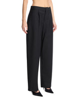 Pantaloni Sartoriali In Lana Neri | PDP | Antonia