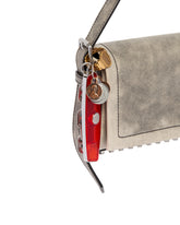 Gray Slim Ricco Flap Bag | PDP | Antonia