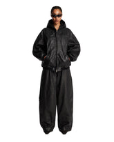 Giacca Biker Con Cappuccio Nera - ALEXANDER WANG DONNA | PLP | Antonia