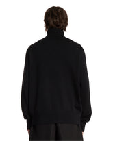 Black Ami de Coeur Turtleneck Sweater | PDP | Antonia