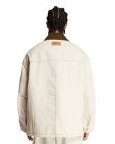 White Padded Worker Jacket | PDP | Antonia