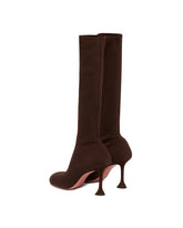 Brown Veneda Stretch Boots | PDP | Antonia