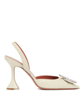 White Begum Leather Pumps - Women's pumps | PLP | Antonia