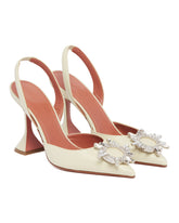 White Begum Leather Pumps - Women's pumps | PLP | Antonia