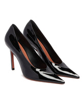 Black Christine Patent Pumps | PDP | Antonia