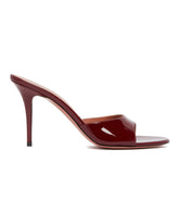 Burgundy Elodie Red Mules | PDP | Antonia