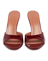 Burgundy Elodie Red Mules | PDP | Antonia