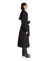 Black Belted Trench Coat | PDP | Antonia