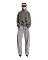 Cardigan Con Scollo A V Grigio - ARMARIUM DONNA | PLP | Antonia