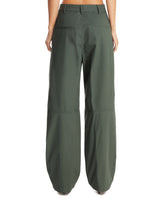 Green Pleated Trousers | PDP | Antonia