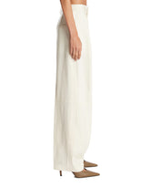 White Ariele Trousers | PDP | Antonia