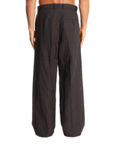 Gray Wide-Leg Trousers | PDP | Antonia