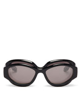 Occhiali Da Sole Superbusy Round Neri - Balenciaga donna | PLP | Antonia