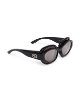 Black Superbusy Round Sunglasses | PDP | Antonia
