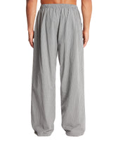 Blue Checkered Tracksuit Trousers | PDP | Antonia