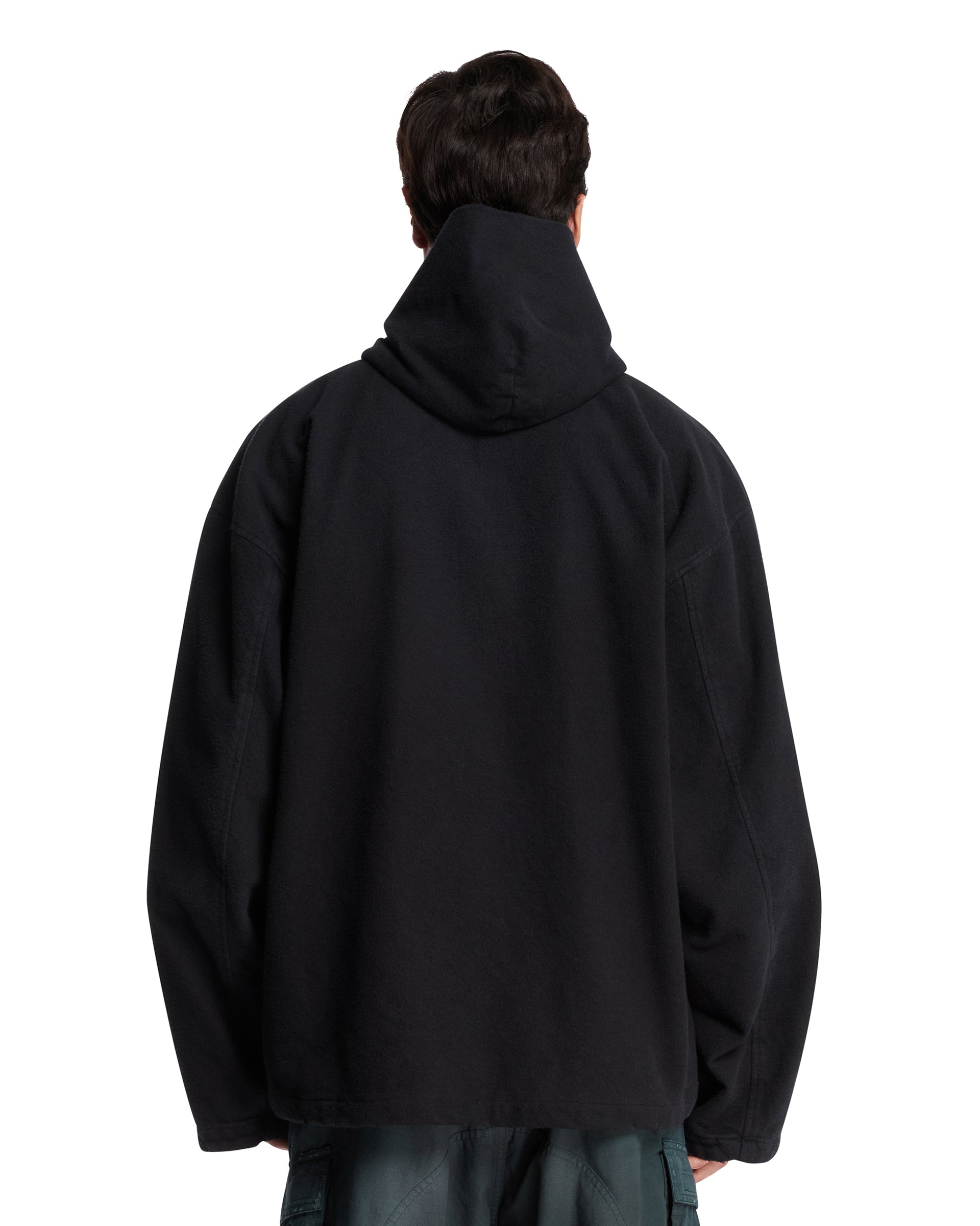Black Hoodie with Zip | BALENCIAGA - Antonia
