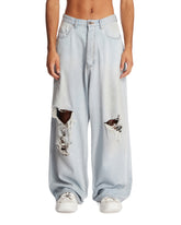 Jeans Baggy in Denim Blu | PDP | Antonia