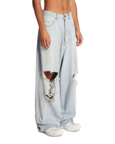 Blue Baggy Denim Jeans | PDP | Antonia