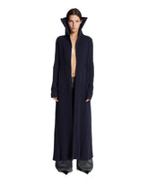 Cardigan Lungo A Coste Blu - Balenciaga donna | PLP | Antonia