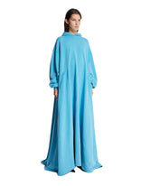Light Blue Hooded Maxi Dress | PDP | Antonia