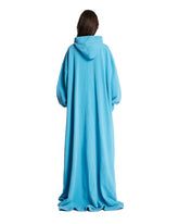 Light Blue Hooded Maxi Dress | PDP | Antonia