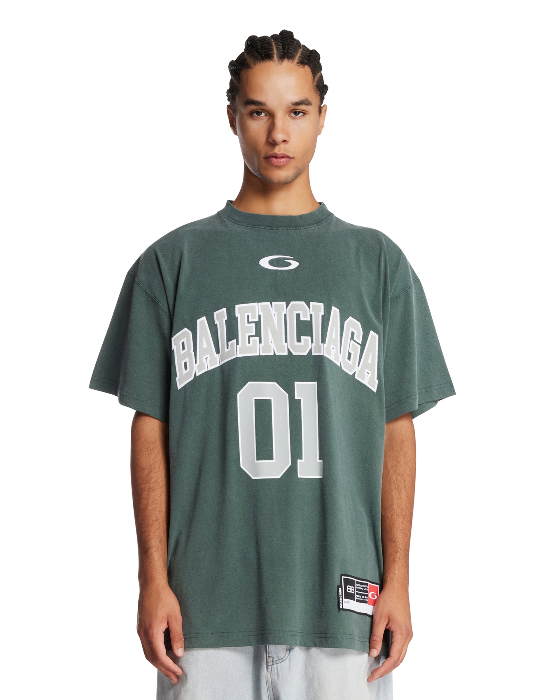 Oversized Basketball T-Shirt | BALENCIAGA - Antonia