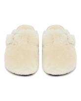 White 1774 Boston Shearling Slippers | PDP | Antonia