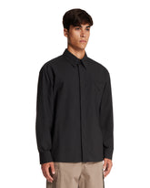 Black Wool Shirt | PDP | Antonia