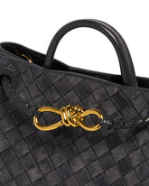 Gray Small Andiamo Bag | PDP | Antonia