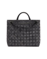 Gray Small Andiamo Bag | PDP | Antonia