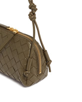 Green Intrecciato Concert Clutch | PDP | Antonia