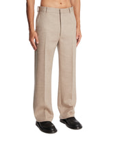 Pantaloni In Lana E Cashmere Beige | PDP | Antonia