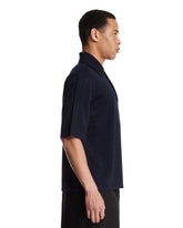 Blue Wool Polo | PDP | Antonia