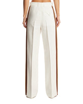 Pantaloni Con Banda Laterale Bianchi | PDP | Antonia