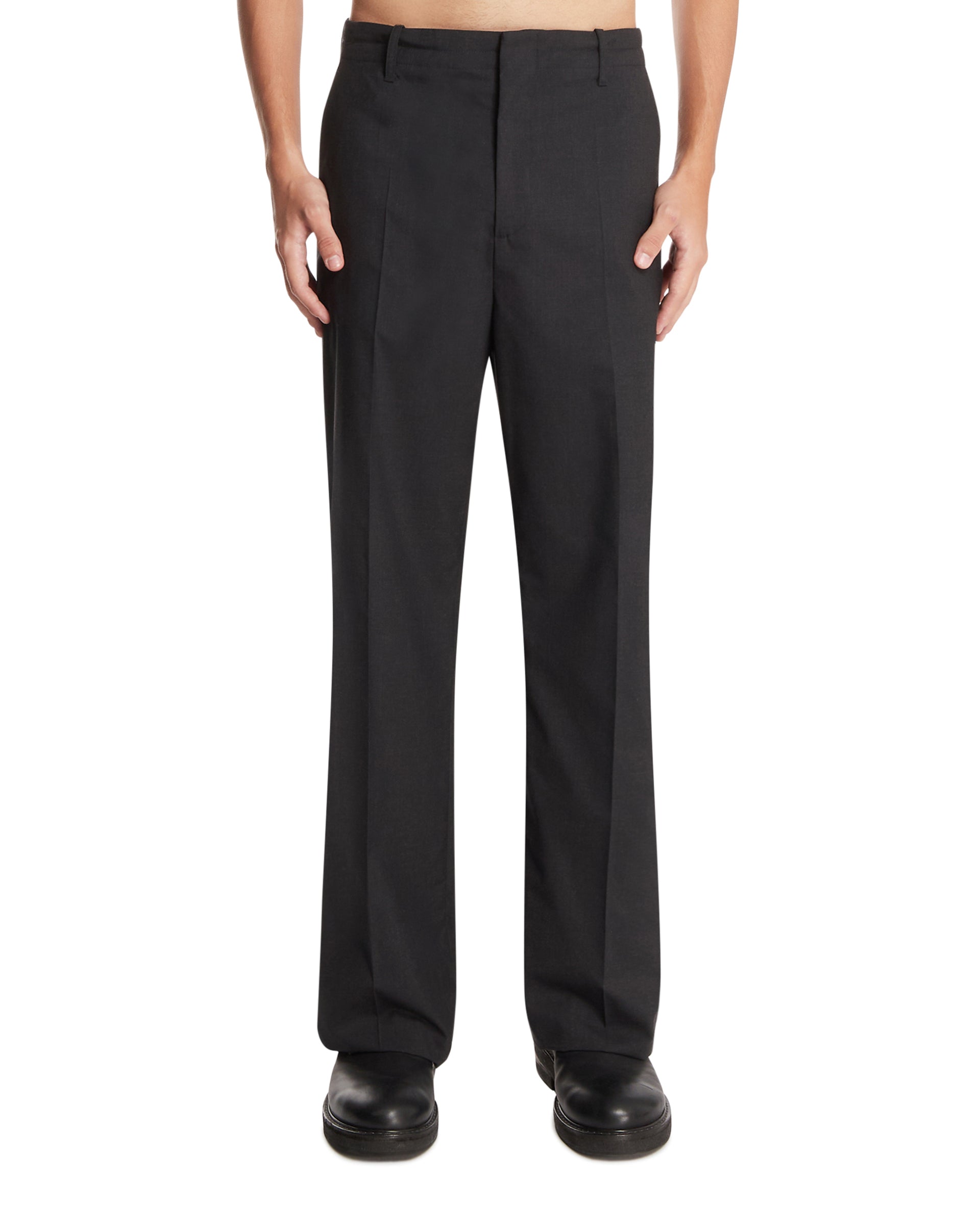 Gray Wool Pants | BOTTEGA VENETA - Antonia