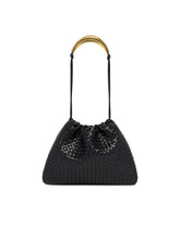 Black Dustbag Handle Bag | PDP | Antonia