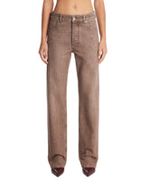 Brown Straight-Leg Jeans - Women's jeans | PLP | Antonia