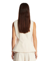 White Merlin Vest | PDP | Antonia