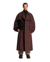 Brown Oversized Trench Coat - Men's coats | PLP | Antonia
