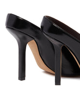 Black Suki Leather Slingback Pumps | PDP | Antonia
