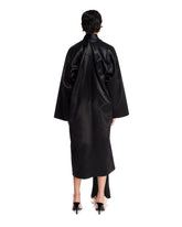 Black Cupro Kimono Dress | PDP | Antonia