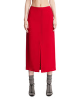 Gonna A Tubino Rossa - CARVEN DONNA | PLP | Antonia