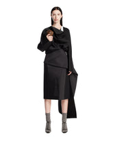 Blusa Con Scollo Drappeggiato Nera - CARVEN DONNA | PLP | Antonia