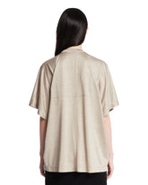 Beige Silk T-Shirt | PDP | Antonia