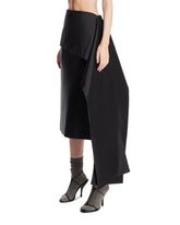 Black Sculptural Skirt | PDP | Antonia
