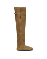 Beige Big Boots | Antonia