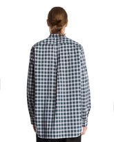 Green Checked Cotton Shirt | PDP | Antonia