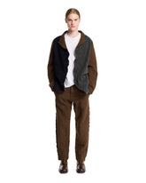 Brown Wool Cardigan - Men's coats | PLP | Antonia